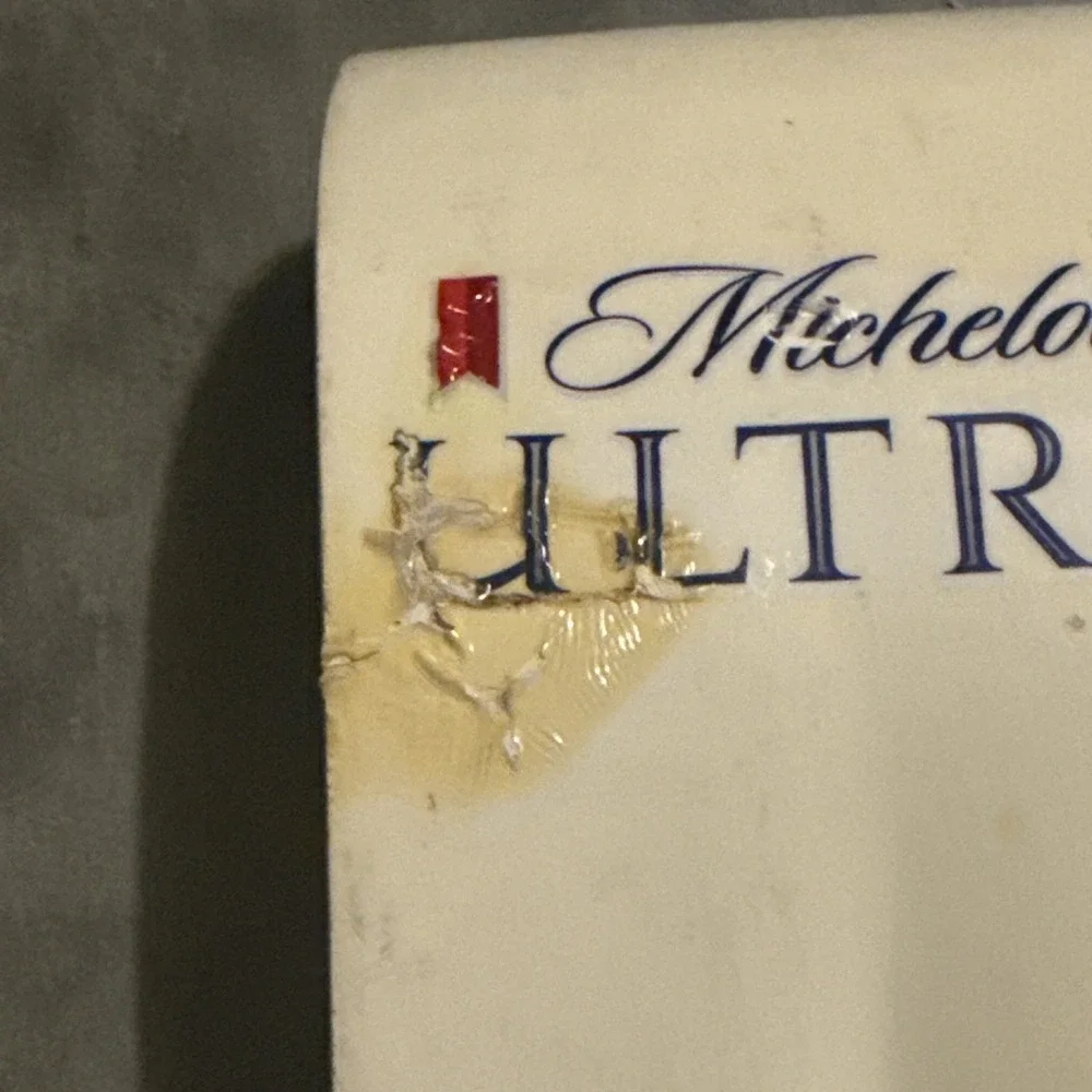 Michelob‎ Ultra Ribbon Beer Tap Handle Knob 12